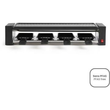 Gratar Raclette Pentru 4 Persoane Livoo ON1011N 800W  Negru