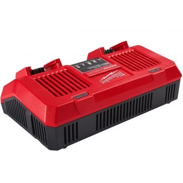 Incarcator dublu Milwaukee M18, incarcare 2 acumulatori M18, REDLINK, montaj perete, 4932472073