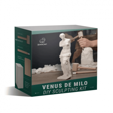 Kit de sculptura BeaverCraft VenusDeMilo, 3 piese