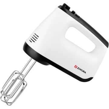 Mixer de Mana Z1247 6 Trepte de Viteza Turbo 400W Alb