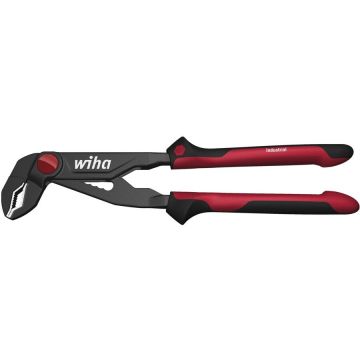 pipe / water pump pliers Industrial, with push button black/red