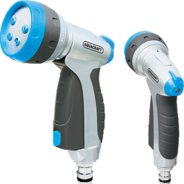 Pistol de apa cu 5 jeturi, Aquacraft Soft -Touch Metal Premium