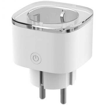 Priza Inteligenta EP8-M Compatibila cu Xiaomi Home Putere 3680W 16A Wi-Fi Alb
