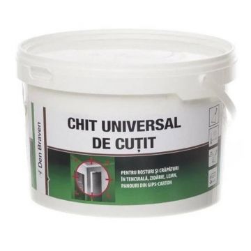 Set 2 x Chit Universal de Cutit, Acrilic, 0.8 kg, Den Braven