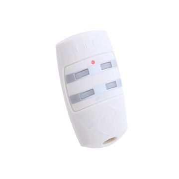 Telecomanda cu 4 butoane, 433.92 MHz, alb, Life BRAVO4