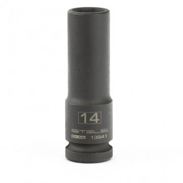 Cap hexagonal adanc cu impact , 14 mm, 1/2 