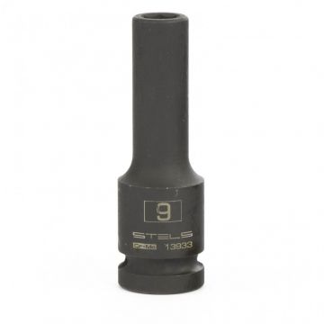 Cap hexagonal adanc cu impact , 9 mm, 1/2 