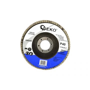 Disc abraziv 115mm P40, GEKO G00300