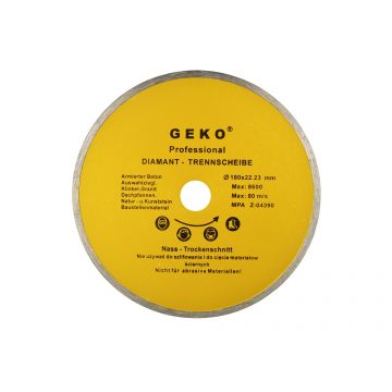 Disc diamantat continuu 180mm, GEKO G00243