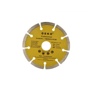 Disc diamantat segmentat 115mm, GEKO PROFI G00250