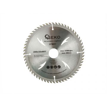 Disc pentru lemn, 200x32x60T, Geko G78051