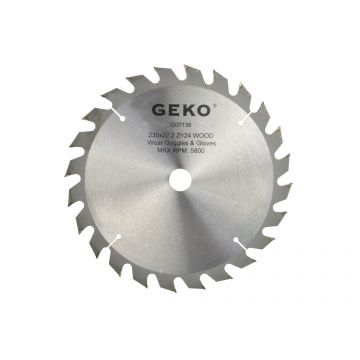 Disc pentru lemn 230x22x24T, Geko G00138