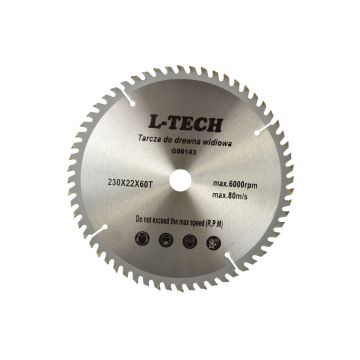 Disc pentru lemn 230x22x60T, GEKO G00143