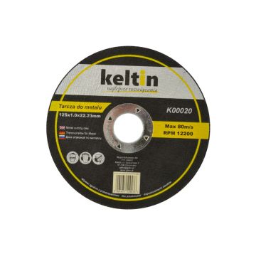 Disc taiere metal 125x1,0mm, Keltin K00020