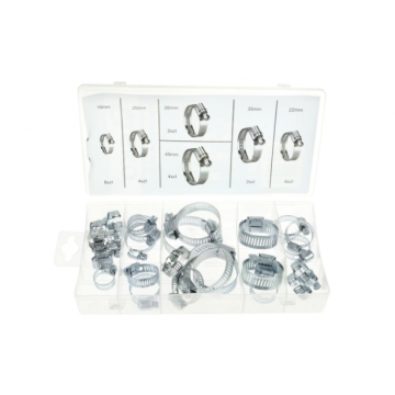 Set 26 accesorii, coliere 16-40mm, GEKO G02812