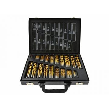 Set burghie HSS titan pentru metal 170 piese, Keltin K00066