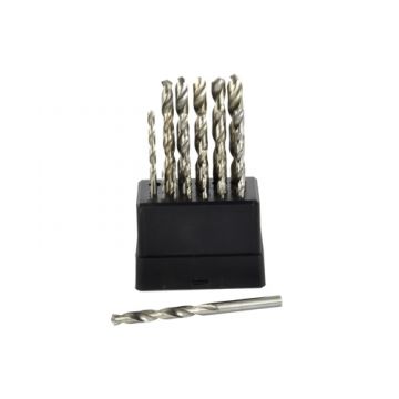 Set burghie pentru metal HSS 1-10mm, 19 piese, GEKO G38214