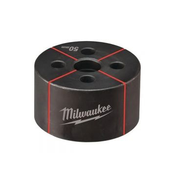 Accesoriu stantare Milwaukee DIE M 50, 50.5 mm, pentru otel inoxidabil si moale, aluminiu, 4932430920
