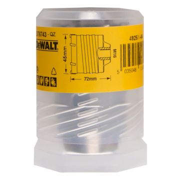 Carota pentru zidarie DeWalt DT6743, diametru 45 mm, lungime 72 mm