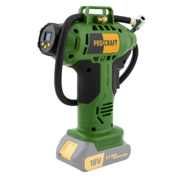 Compresor Auto cu Acumulator Procraft LK20, 12L/ min, 18 V, 3200 RPM