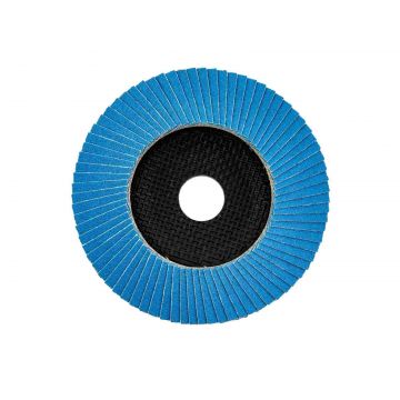 Discuri lamelare zirconiu Milwaukee, granulatie 120, diametru 125mm, pentru metale feroase si otel inoxidabil, 4932472227