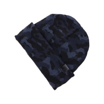 Fes tricotat Barrdy - albastru camo