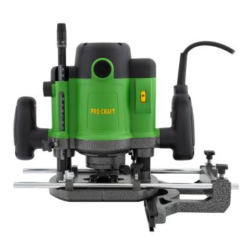 Freza Procraft POB-2400, 2000W, 23000 RPM, Set 12 freze pentru lemn