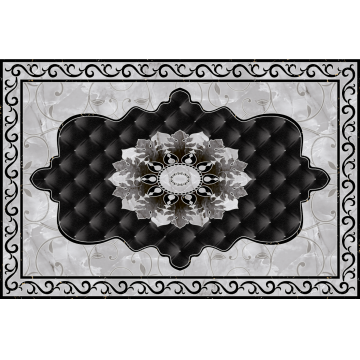 Gresie decorativa / covor ceramic Baroque Nadir 1218632-1A  120X180 (6 placi 60X60)  lucioasa