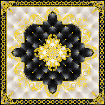 Gresie decorativa / covor ceramic Baroque Safa 12497-1B  120X120 (4 placi 60X60)  lucioasa