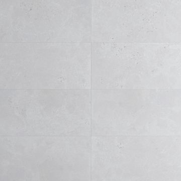 Gresie exterior / interior antiderapanta Walk Bianco  30 x 60 cm  mata  portelanata  aspect ciment