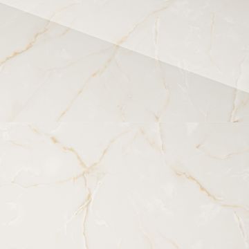 Gresie exterior / interior portelanata Jura Beige Onyx  60 x 120 cm  lucioasa  rectificata  tip marmura