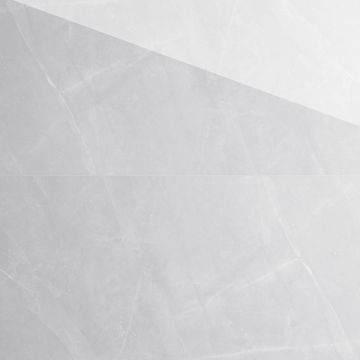 Gresie exterior / interior portelanata Osmos White  60 x 120 cm  lucioasa  rectificata  tip marmura