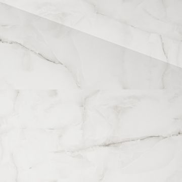 Gresie exterior / interior portelanata Terrosa Grey  60 x 120 cm  lucioasa  rectificata  tip marmura