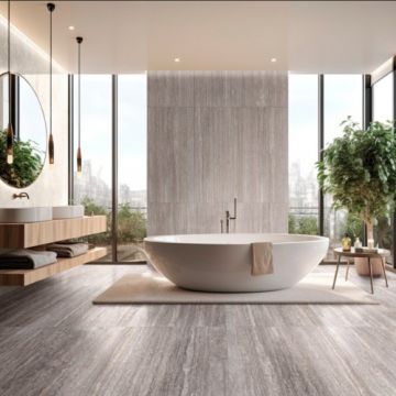 Gresie/Faianta Ragno Realstone Travertino Vein - Dimensiune 75x150