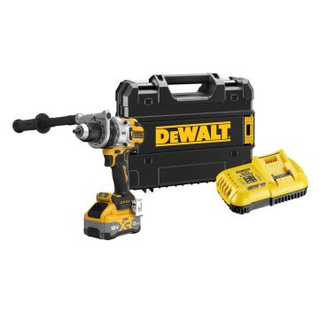 Masina de gaurit si insurubat cu percutie Dewalt DCD1007WW1T,1acumulator 8.0Ah si incarcator, 169Nm,valiza TSTAK