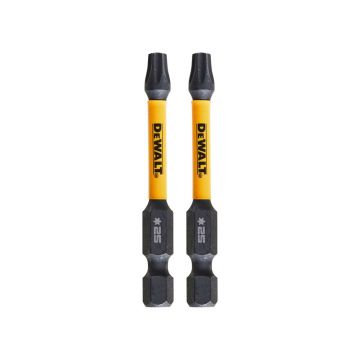 Set 2 biti pentru insurubare de impact, DeWALT DT70534T, 57MM, T25