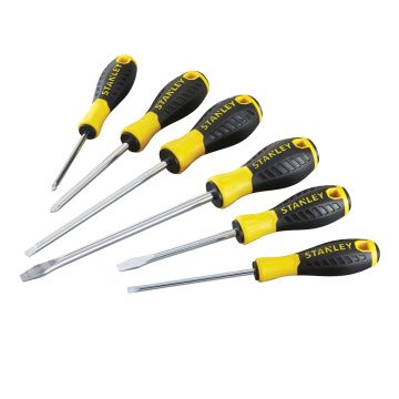 Set 6 surubelnite Essential Stanley STHT0-60209, varf mare