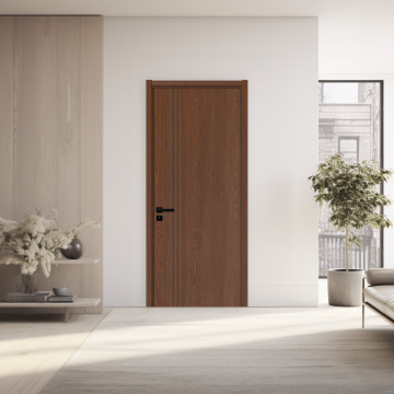 Usa interior din MDF  KM 507  reversibila  toc inclus  stejar inchis  60 x 200 cm