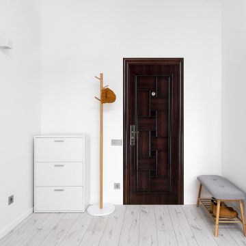 Usa metalica intrare Elite 07  maro  86 x 205 cm  dreapta