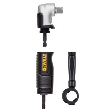 Atasament modular in unghi drept DeWalt DT20505, pentru insurubare cu impact, patrat 3/8
