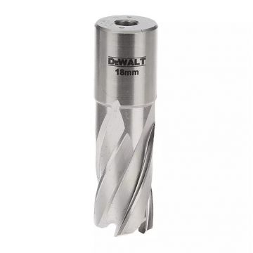 Carota HSS DeWALT DT8402, 18 x 25 mm, prindere Weldon 19 mm, metal