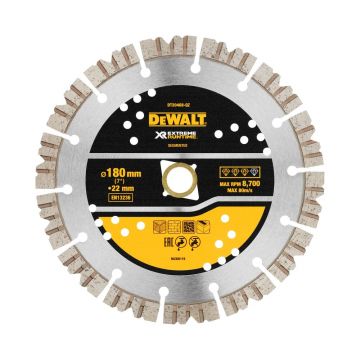 Disc diamantat Dewalt DT20468, D 180x22.23 mm, taiere beton