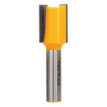 Freza dreapta DeWALT DT90007, 15 x 20 x 52 mm, coada 8 mm