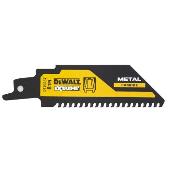 Lama fierastrau sabie Dewalt DT20437, pentru metal, 102 mm