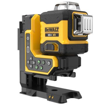 Nivela laser cu linii 3 x 360°DeWalt DCLE34035B, fascicul verde,80/100m,fara acumulator,cu valiza TSTAK