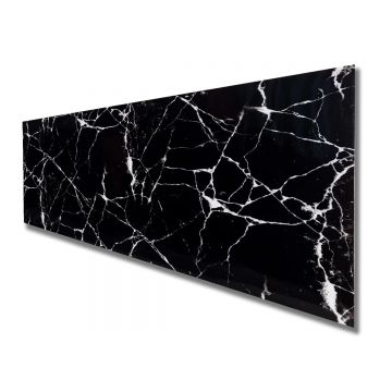 Panou decorativ autocolant D3492 30x60 cm Marmura Neagra