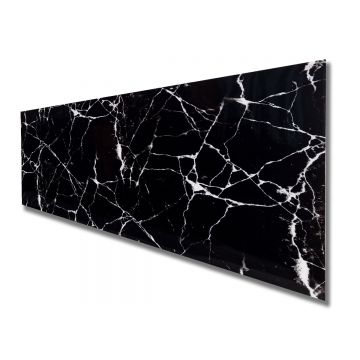 Panou decorativ autocolant D3492 30x60 cm Marmura Neagra