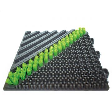 Placa pardoseala modulara din PP, Naimeed D4535, Verde