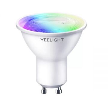 RESIGILAT - Bec Yeelight LED GU10 Smart Bulb W1, Multicolor, 4.5W, 350 lm
