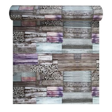 Rola panou autoadeziv, Naimeed D5685, design modern, 2mm grosime, 60x300cm, Multicolor